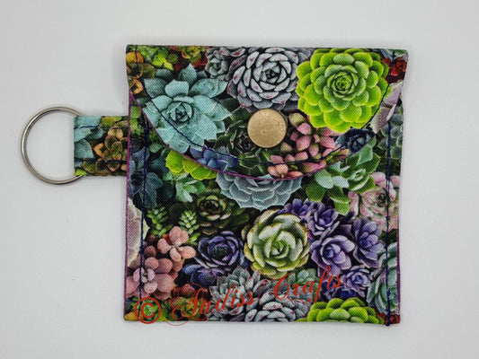 Succulent keyring case