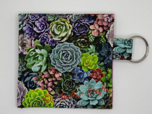 Succulent keyring case