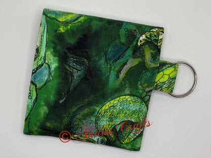 Green Snake keyring case